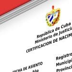 ¿Cómo obtener una certificación de nacimiento online en Cuba?