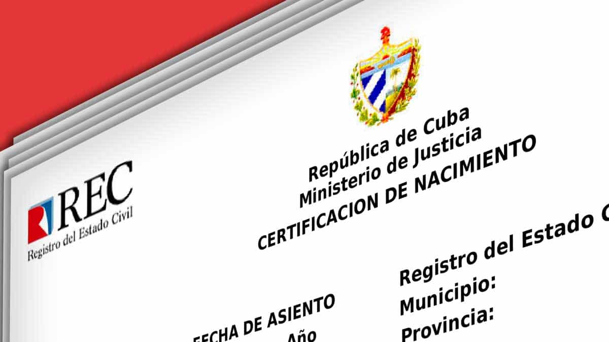 CERTIFICACIONES DE NACIMIENTO ONLINE CUBA