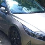 Hyundai Elantra gris robado en Cuba