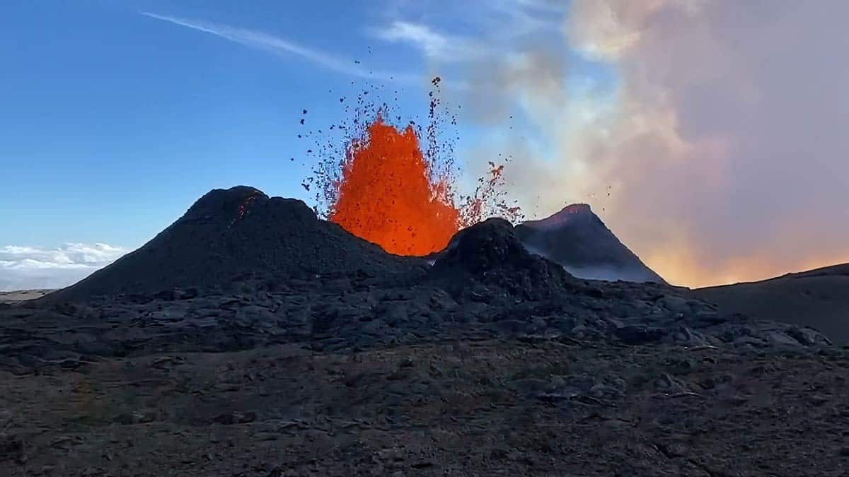 erupcion mauna loa gases