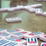 mesa domino cuba bandera