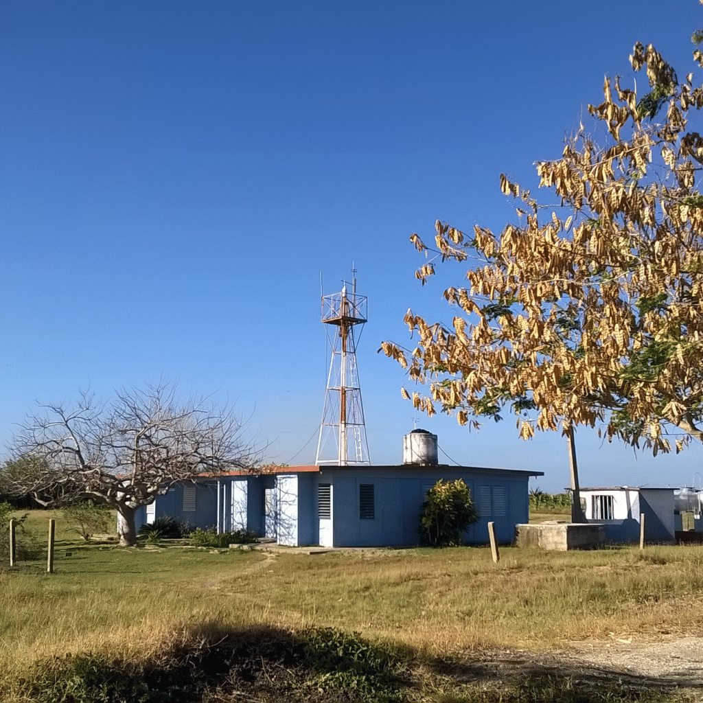 La Estación Meteorológica de Jucarito en la provincia de Granma