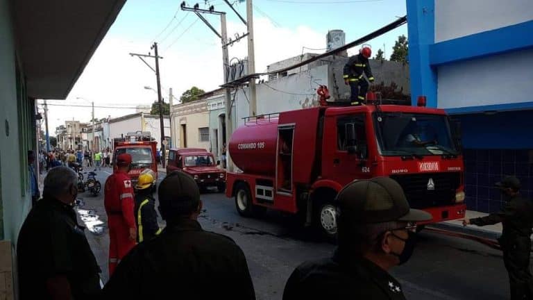 Incendio en Etecsa Las Tunas provoca afectaciones en el oriente de Cuba (+Fotos)