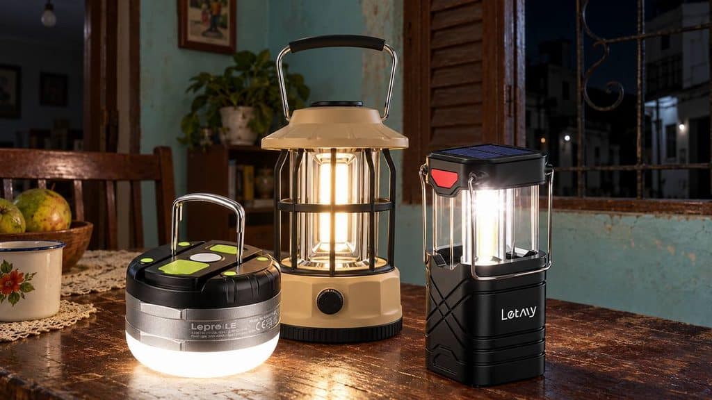 Lámparas recargables para Cuba: 10 modelos desde 19,99 USD, cuánto duran y lo que cobra la Aduana