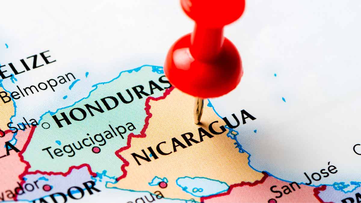 nicaragua mapa