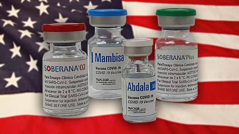 Con las vacunas cubanas Abdala y Soberana NO se puede entrar a Estados Unidos