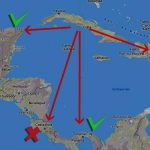cuba-nicaragua sin escala en costa rica mapa